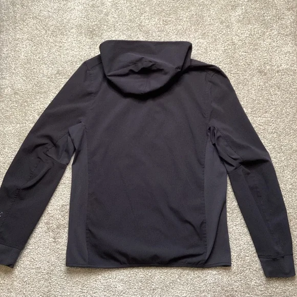 Lululemon Airing Easy Hoodie Black Men’s XS Training Running Jacket coat light - Picture 7 of 8